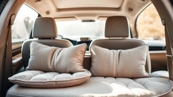 Coussins pour chiens en voiture : indispensables pour le voyage