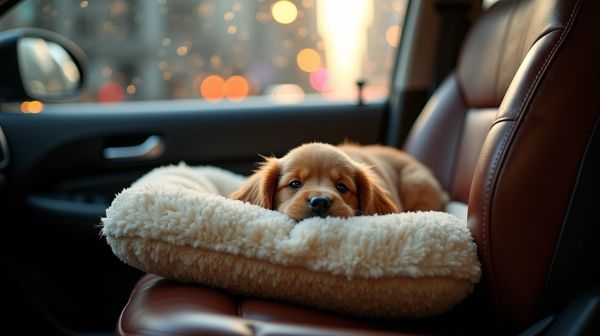 Le coussin chien voiture, bien plus qu'un accessoire de confort